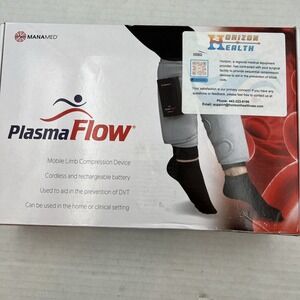 Plasma Flow Manmed Thrombosis DVT Prevention In Box w/ Charger PF0001